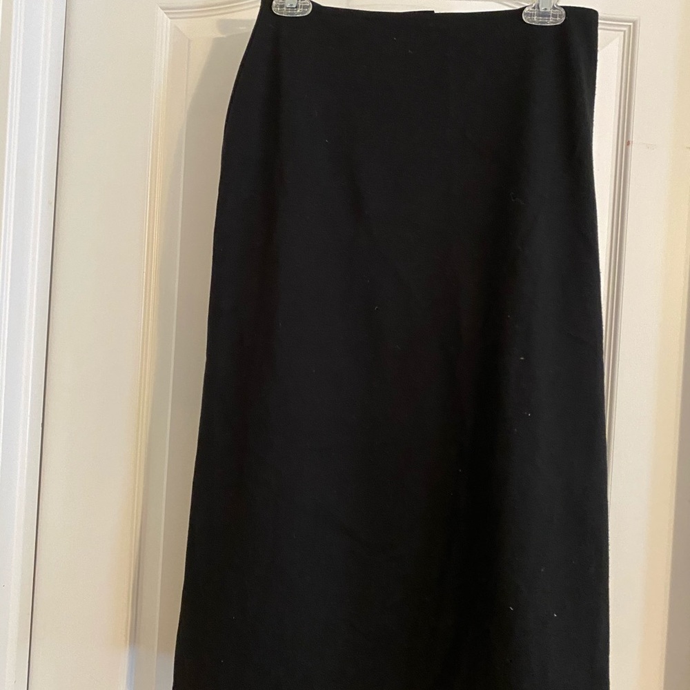 Soft black skirt